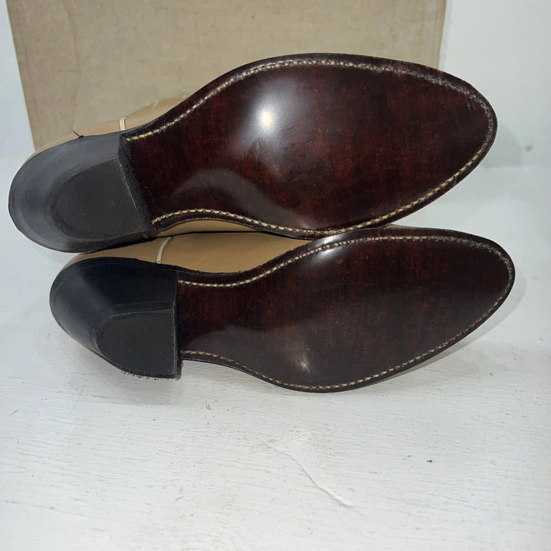 New Women’s Tan Kenny Rodger’s Cowboy Boots. 40508 5.5 5 1/2. 20-42