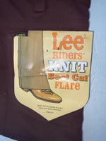 New Vintage Red Lee Polyester Pants #2004081 OO-48