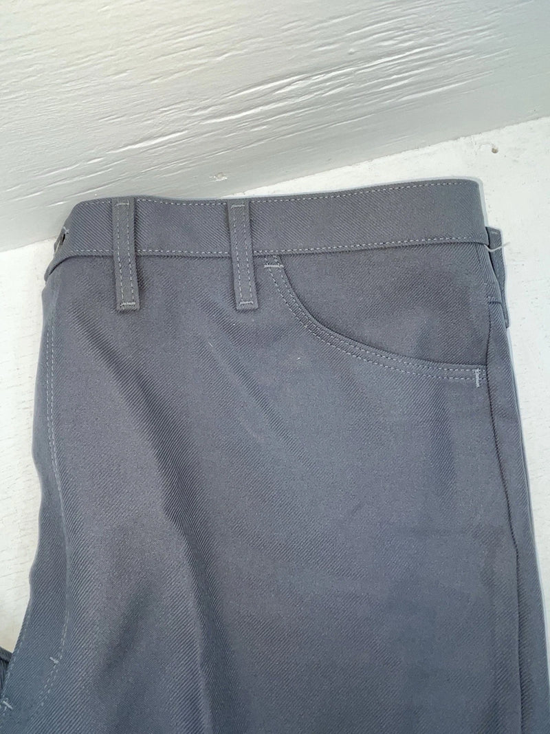 New Vintage Gray Wrangler Polyester Pants #82GY OO-1