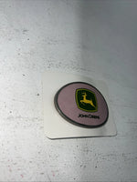 New Women’s John Deere Oval Pink Belt Buckle. JDM610 A-118