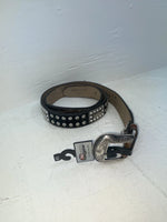 New Black Genuine Leather Nocona Bling And Tooled 46” Belt #M2498267 NN-137