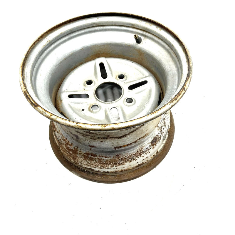 92 Yamaha Big Bear 350 YFM350FW 4x4 OEM 12x8 Rear Wheel Rim 2HR-25390-00-35 AY53