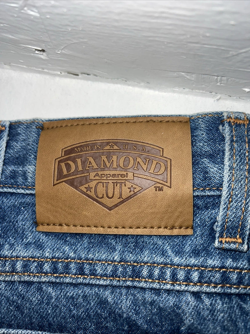 New Men’s Diamond Cut Regular Fit Denim Jeans. 20x36 J-12