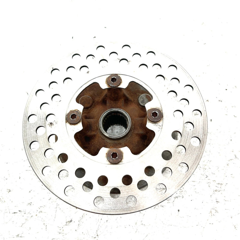 null Yamaha Rhino 450 4x4 OEM Front Wheel Hub And Rotor 5UG-F5111-10-00 XY2