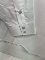 New Women’s White Horse White Gem Long Sleeve Pearl Snap 2XL II-1