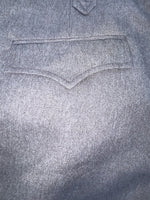 New Vintage Gray Circle S Polyester Pants #CP4768 OO-102