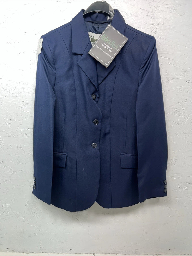 New Women’s Riders Mark Blue Riding Coat 12 Long #23-37000 II-607