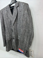 New Men’s Pioneer Wear Grey Suit Jacket 42 #12501 Y-603
