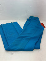 New Vintage Tem Tex Blue Polyester Pants #5450087 NN-149