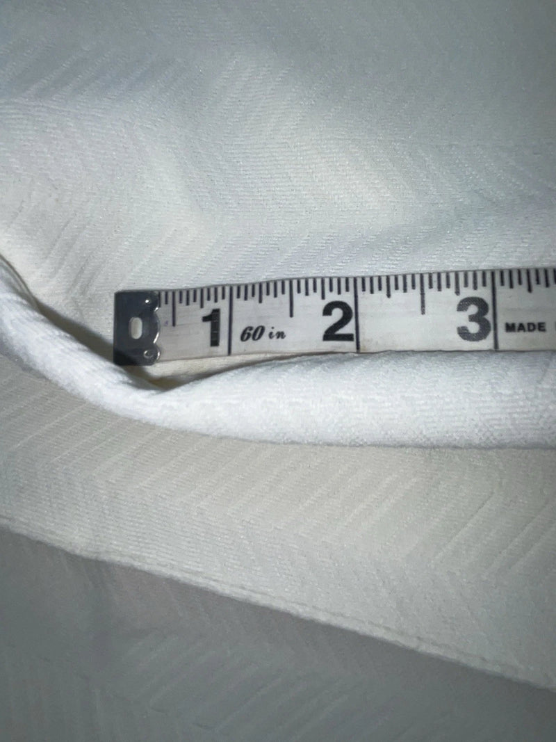 New Vintage White Panhandle Slim Polyester Pants #1534 3A-62