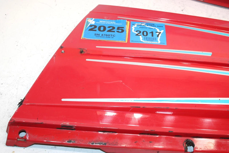 94 Polaris 440 L/c Oem Side Panel Set 2610008-177 5431742-177 SP53