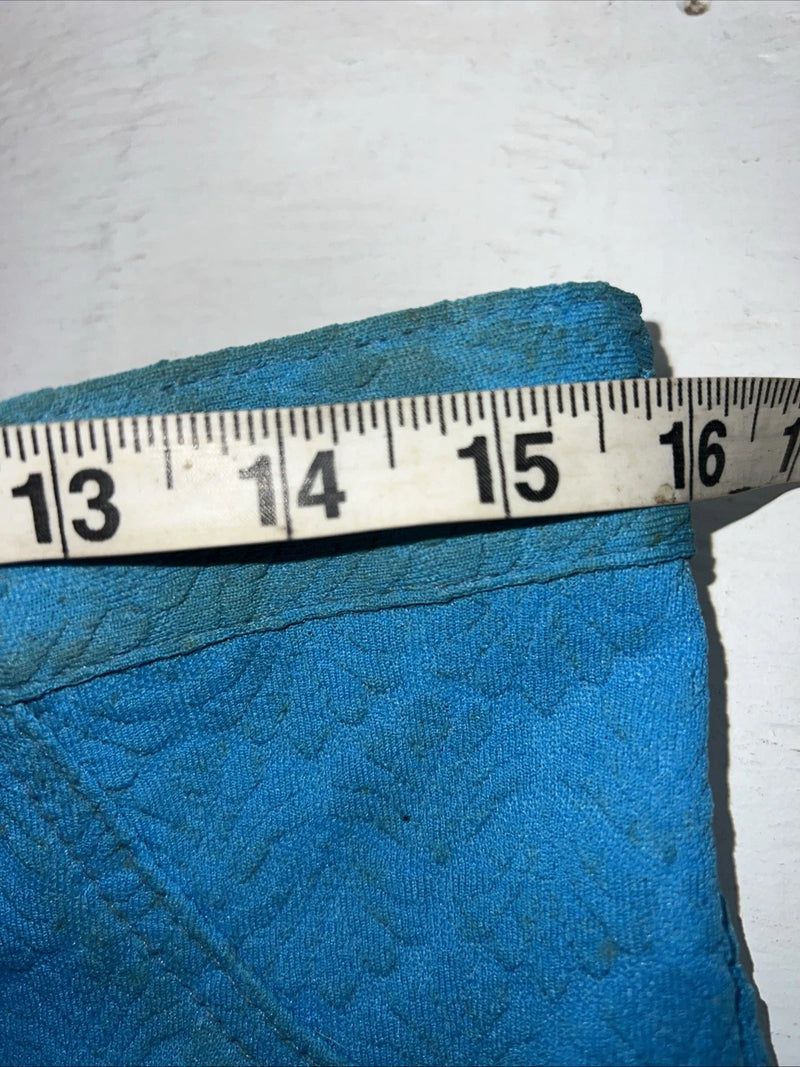 New Vintage Tem Tex Blue Polyester Pants #5450087 NN-149