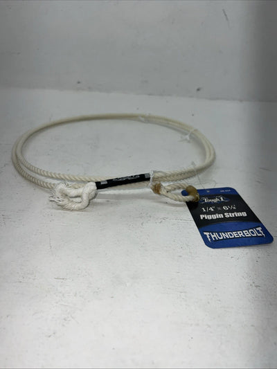 New White Tough 1 Nylon Piggin String 1/4” X 6 1/2” #58-414-0-0 U-10