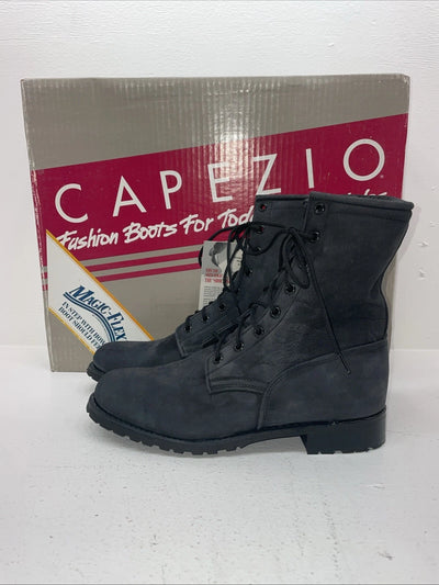 New Women’s Black Capezio Cowboy Boots. L 540 8 M. 16-33