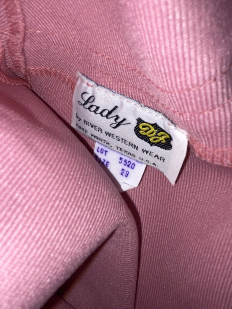 New Vintage Pink Dickson Jenkins Polyester Pants #5520 XX-17
