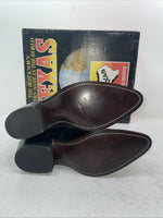 New Men’s Black Texas Brand Cowboy Boots.  5030 8.5 8 1/2 D. 3-112