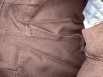 New Vintage Brown Dickson Jenkins Polyester Pants #9928 VV-55