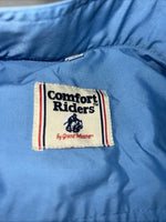 New Women’s Blue Sleeveless Tough 1 Comfort Riders English Shirt. 38 G-41
