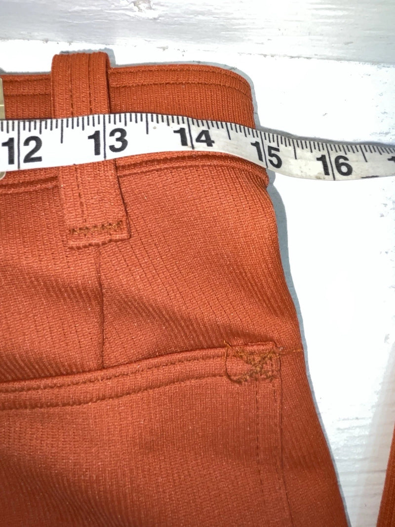 New Vintage Orange Dickson Jenkins Polyester Pants #5011 VV-50