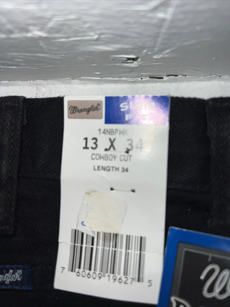 New Women’s Wrangler Bareback Slim Fit Denim Jeans. 13x34 M-19
