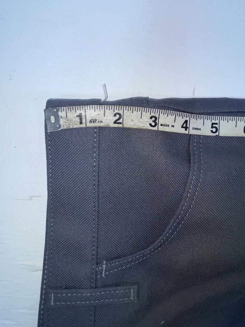 New Vintage Gray Wrangler Polyester Pants #82GY OO-1