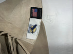New Tan Whitman Show Chaps With Fringe Adjustable Waist 43” L-49