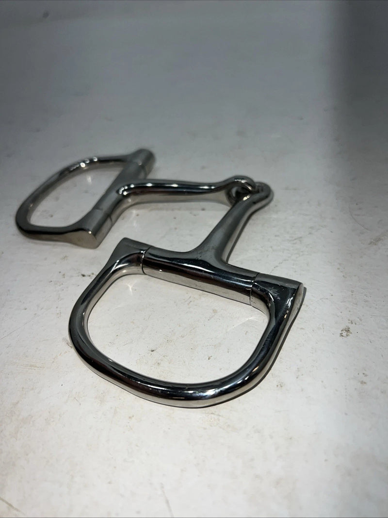 New Tough 1 D Ring 4 3/4” Snaffle Bit #25545 V-501