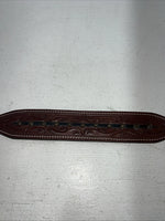 New Tough 1 Brown Leather Tooled Whither Strap #45-7768 F-500