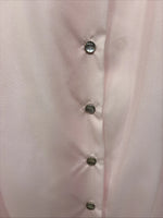 New Women’s Dickson Jenkins Pink Long Sleeve Pearl Snap Size 36 II-61
