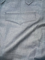 New Vintage Gray Circle S Polyester Pants #CP6715 SS-6