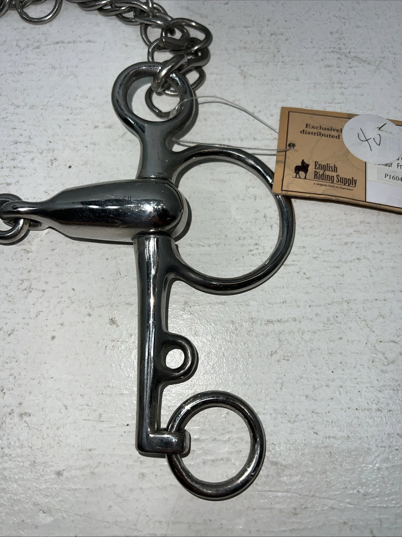 New Centaur French Mouth Pelham 5” Bit #458343 BB-520