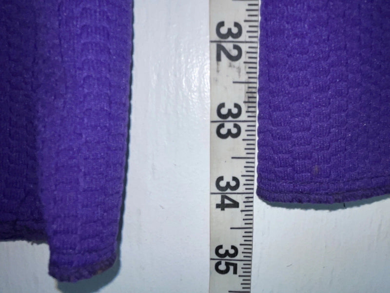 New Vintage Purple Panhandle Slim Polyester Pants #1075 VV-98