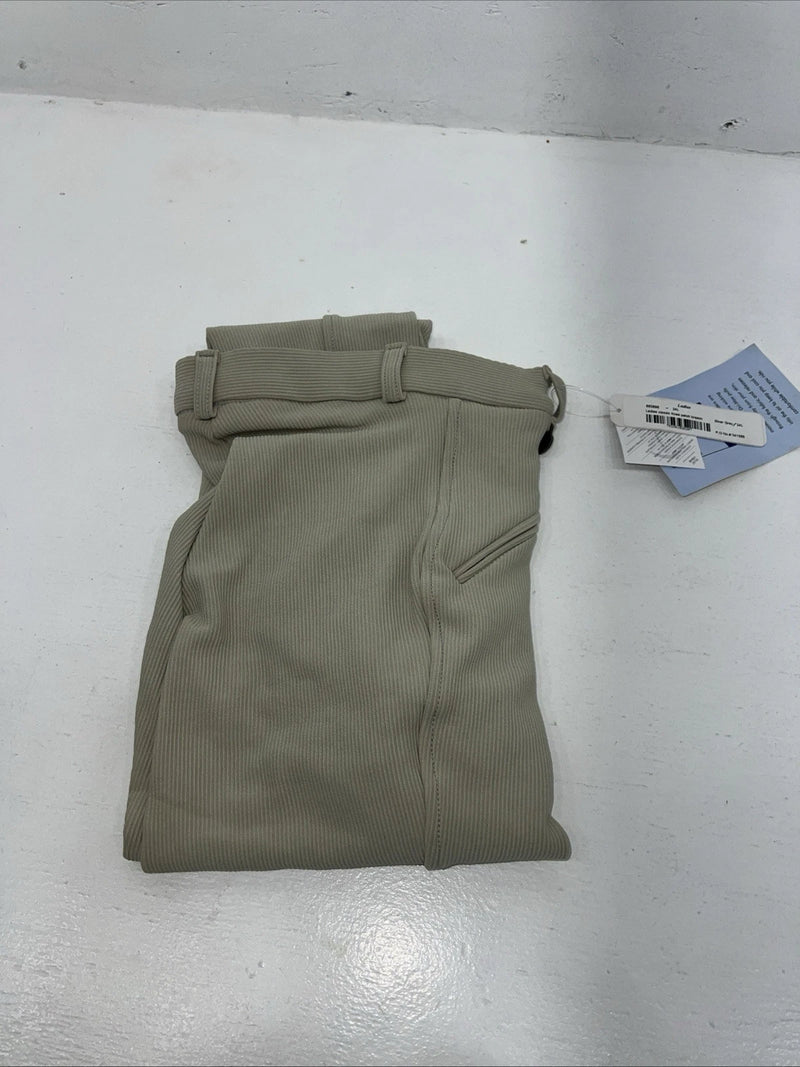 New Women’s Tan Sport Riders Knee Patch English Breeches. 26 L C-51