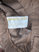 New Vintage Brown Handler Polyester Pants #412 XX-8