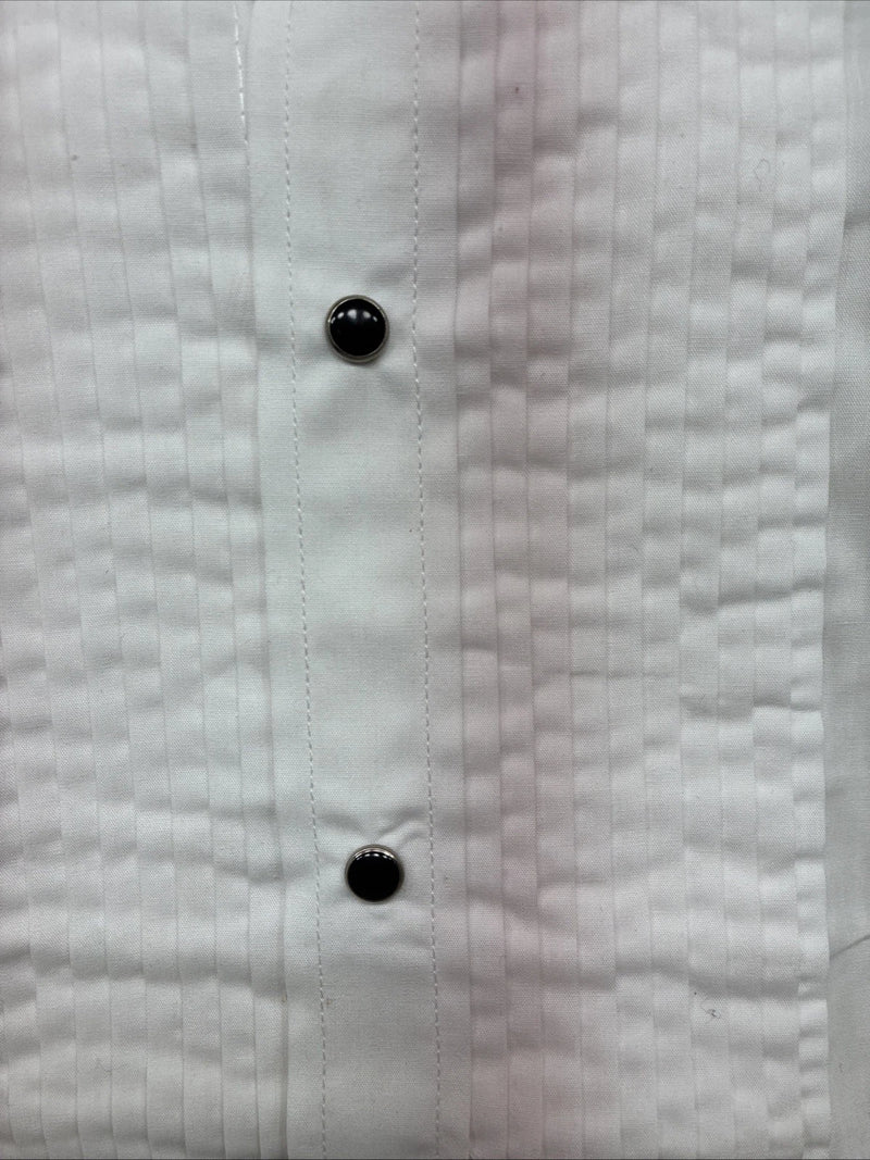 New Kids ELY Tuxedo White Long Sleeve Button Up Size Small 6-8 YY-27