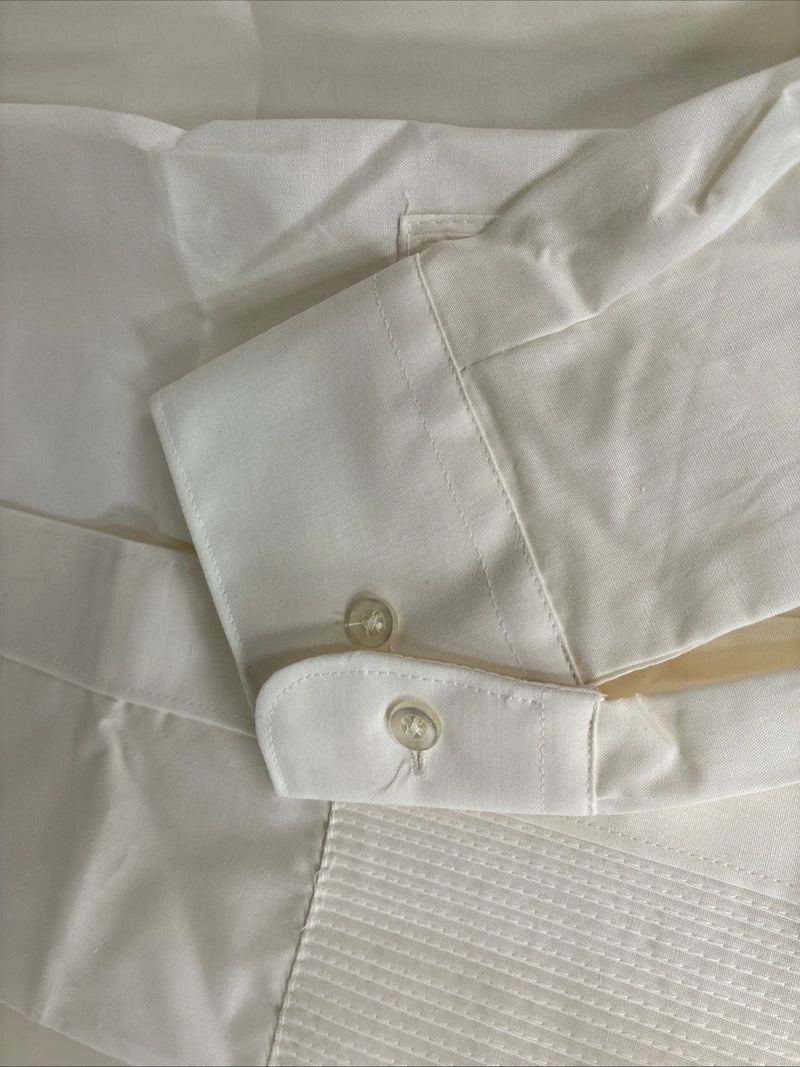 New Classix Yellow Long Sleeve Button up English Short Small X-88