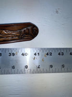 New Brown Genuine Leather Chambers Tooled 34” Belt #6971 JJ-61