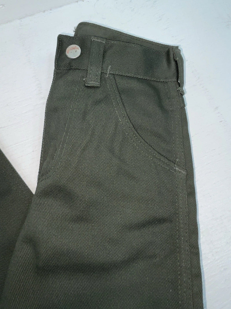 New Vintage Green Wrangler Polyester Pants #221 VV-15
