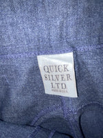 New Vintage Blue Quicksilver Polyester Pants XX-7
