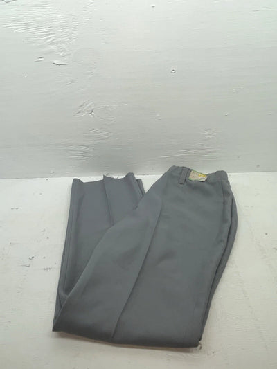 New Vintage Gray H Bar C Polyester Pants #477 3A-58