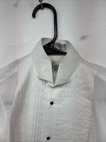 New Kids Classix White Long Sleeve English Shirt Size BS YY-11