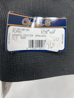New Men’s Circle S Gray Suit Jacket 52R #24244 W-601