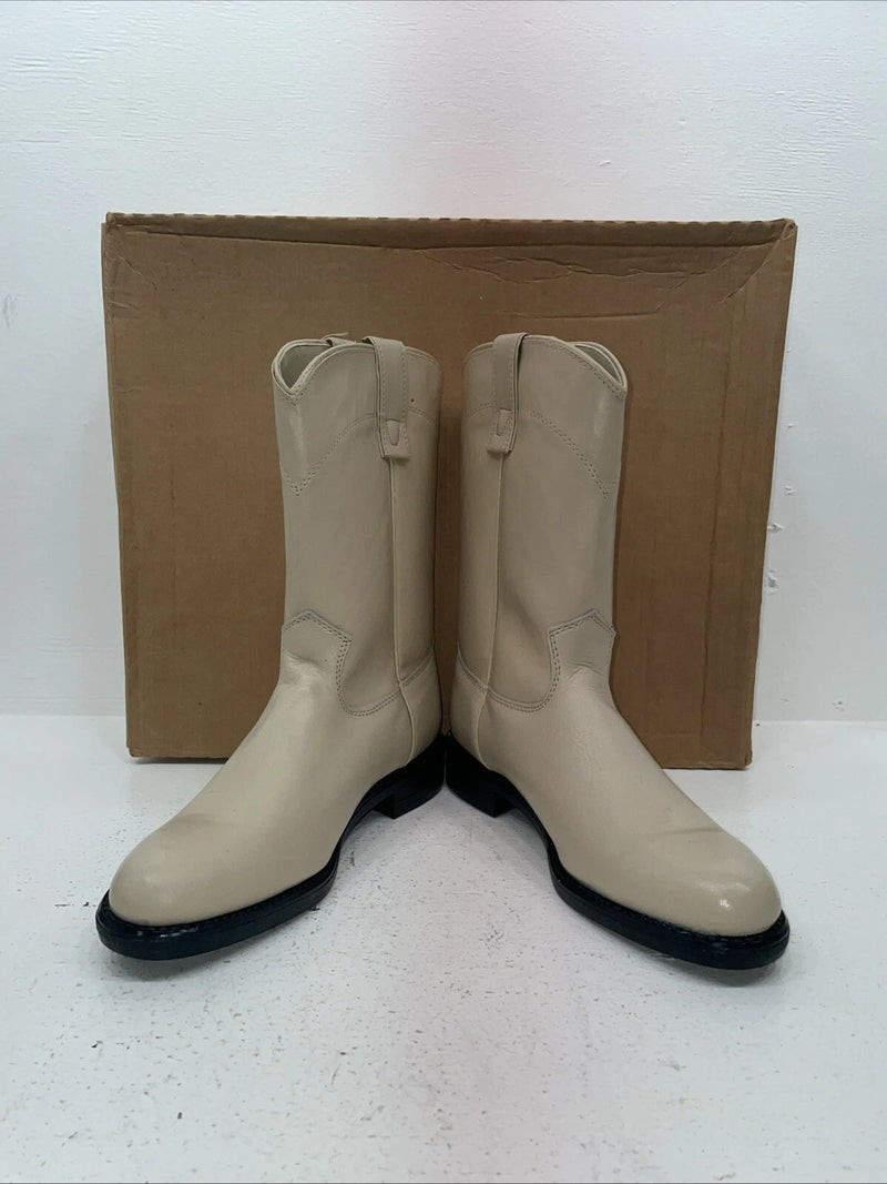 New Women’s Tan Texas Brand Cowboy Boots. 6829 8.5 8 1/2 M. 15-34