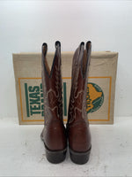 New Men’s Brown Texas Brand Cowboy Boots. 7953 10 D. 7-41