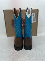 New Kids Blue Nocona Cowboy Boots. N K 5050 4.5 4 1/2 D. 23-119