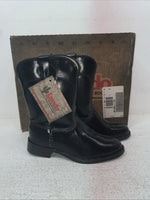 New Kids Black Laredo Cowboy Boots. 2050 1.5 1 1/2 M. 23-111