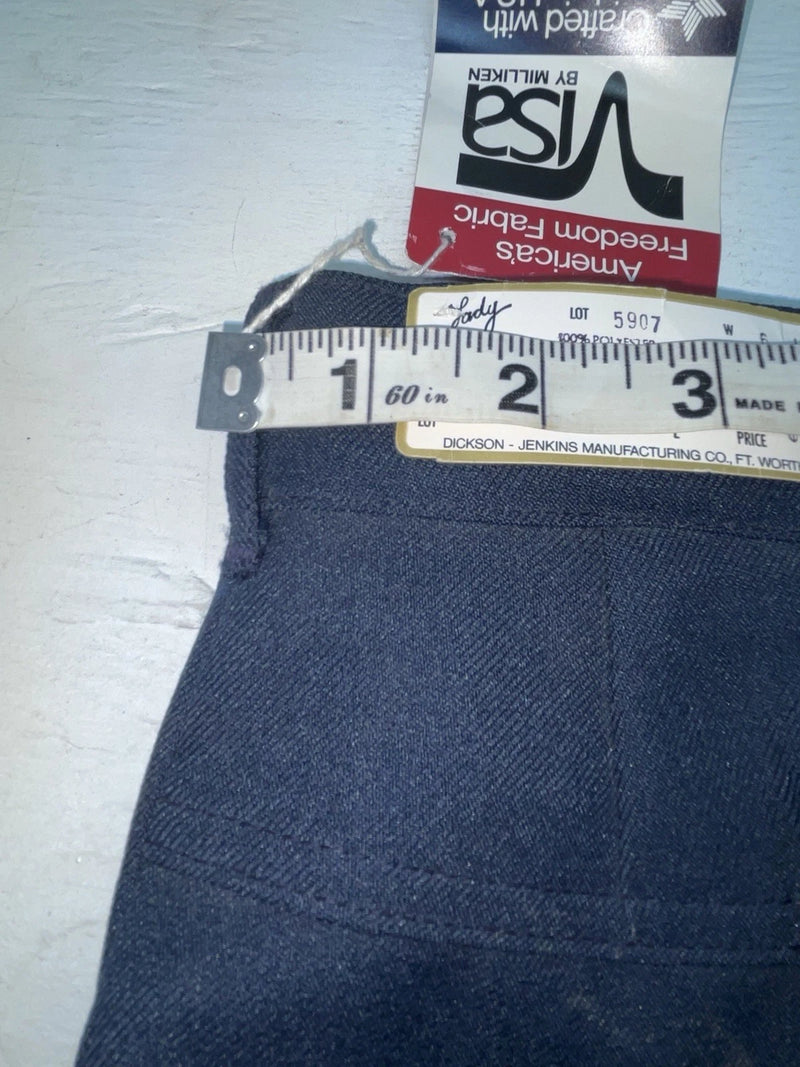 New Vintage Blue Dickson Jenkins Polyester Pants #5907 XX-47