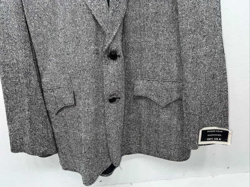 New Men’s Pioneer Wear Grey Suit Jacket 46 #12014 X-604