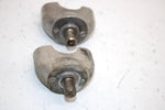 86 Honda Fourtrax 250 Trx250 A Oem Lower Handlebar Mount Pair 53130-958-000 AH32