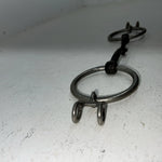 New O Ring Snaffle With Draw Rein Hooks LLL-13